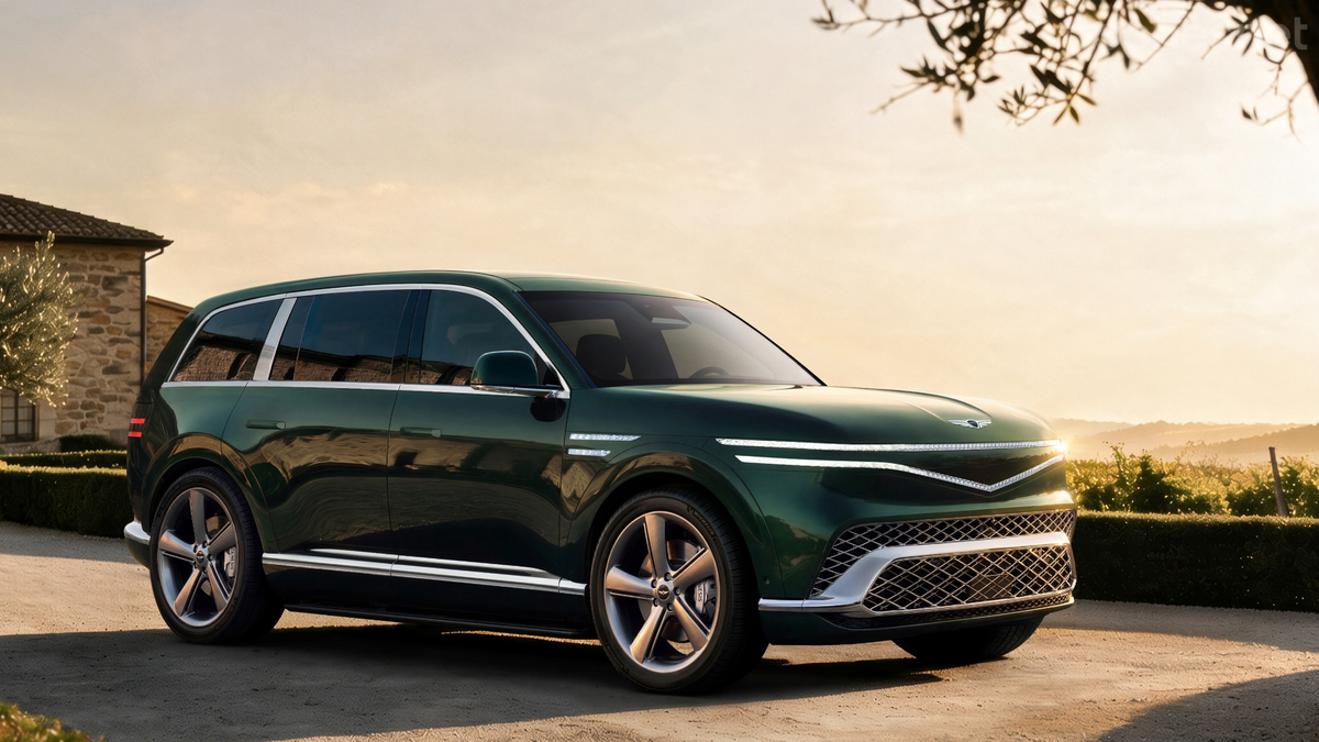 Genesis GV90: Luxury Electric SUV Debuts with 657 HP and 500 km Range